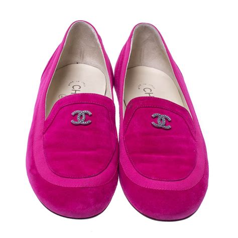 pink chanel loafers|Chanel loafers.